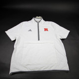 Rutgers Scarlet Knights adidas Pullover Men's New with Tags Multiple Sizes TOPS-170008