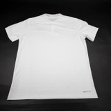 New York Jets Nike NFL On Field Dri-Fit Polo Men's White Used L TOPS-170022