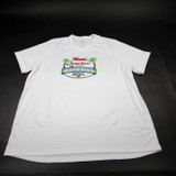 Miami RedHawks adidas Short Sleeve Shirt Men's White Used XXL TOPS-170388