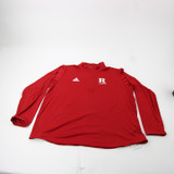 Rutgers Scarlet Knights adidas Pullover Men's Red New with Tags XL TOPS-171125