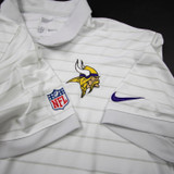 Minnesota Vikings Nike NFL On Field Dri-Fit Polo Men's White Used XL TOPS-170394