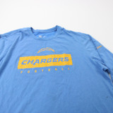 Los Angeles Chargers Nike Dri-Fit Long Sleeve Shirt Men's Black Used XL-TOPS-171153