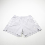adidas Primeblue Athletic Shorts Women's Light Gray Used L SHOR-036944