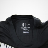 Miami Heat Nike NBA Authentics Nike Tee Short Sleeve Shirt Men's Black Used XL TOPS-171385