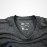 Miami Marlins Nike MLB Authentic Short Sleeve Shirt Men's Dark Gray Used L TOPS-171364