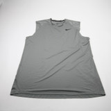 Nike Dri-Fit Sleeveless Shirt Men's Gray Used 3XL-TOPS-171401