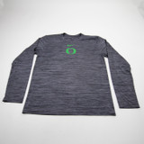 Oregon Ducks Nike Nike Tee Long Sleeve Shirt Men's Gray/Heather Used M-TOPS-171406
