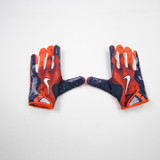 Virginia Cavaliers Nike Vapor Gloves - Receiver Men's Navy/Orange Used 2XL-EQPT-006397