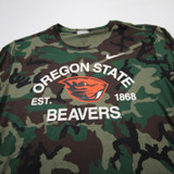 Oregon State Beavers Nike Nike Tee Long Sleeve Shirt Men's Camouflage Used XXL TOPS-171341