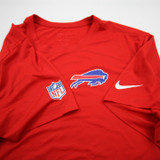 Buffalo Bills Nike NFL On Field Nike Tee Short Sleeve Shirt Men's Red Used XXL TOPS-171333