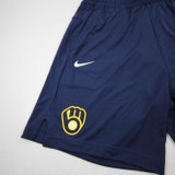 Milwaukee Brewers Nike MLB Authentic Dri-Fit Practice Shorts Multiple Sizes SHOR-037099