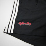Nebraska Cornhuskers adidas Running Short Women's Black New without Tags S SHOR-037102