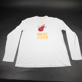 Miami Heat Nike NBA Authentics Long Sleeve Shirt Men's Multiple Sizes TOPS-171430