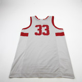 Stanford Cardinal Nike Elite Game Jersey - Basketball Men's Gray Used 44-JRSY-010583