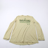 Miami Hurricanes adidas Aeroready Long Sleeve Shirt Men's Multiple Sizes TOPS-171545