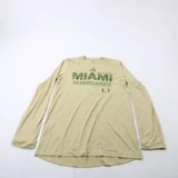 Miami Hurricanes adidas Aeroready Long Sleeve Shirt Men's Multiple Sizes TOPS-171545