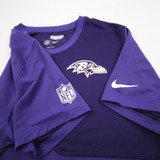 Baltimore Ravens Nike NFL On Field Dri-Fit Short Sleeve Shirt Men's Used L TOPS-171389