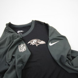Baltimore Ravens Nike NFL On Field Dri-Fit Long Sleeve Shirt Men's Used XXL TOPS-171441