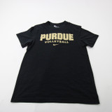 Purdue Boilermakers Nike Short Sleeve Shirt Men's Black Used M TOPS-171885