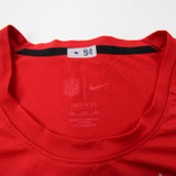 New England Patriots Nike NFL On Field Dri-Fit Compression Top Men's Red Used 4XL-TOPS-171858