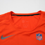 Nike NFL On Field Dri-Fit Short Sleeve Shirt Men's Orange Used 3XL-TOPS-171910