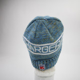 Los Angeles Chargers New Era Winter Hat Unisex Light Blue Used LXL HATS-015990