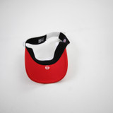 Kansas City Chiefs New Era Visor Unisex White/Red Used OSFM-HATS-015968