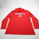 New England Patriots Nike NFL On Field Dri-Fit Long Sleeve Shirt Men's Used Red XL-TOPS-172048