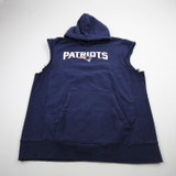 New England Patriots Sport-Tek Sweatshirt Men's Navy Used XXL TOPS-172100