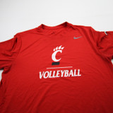 Nike Dri-Fit Short Sleeve Shirt Men's Red Used M TOPS-172054