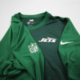 New York Jets Nike NFL On Field Long Sleeve Shirt Men's Green Used-TOPS-171793