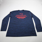 New England Patriots Nike NFL On Field Nike Tee Long Sleeve Shirt Men's Used Navy/Heather XL-TOPS-172167