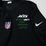 New York Jets Nike NFL On Field Long Sleeve Shirt Men's Used L TOPS-172376