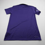 TCU Horned Frogs Nike Polo Men's Purple/Striped Used-TOPS-172448