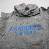 Los Angeles Chargers Nike Sweatshirt Men's Gray Used XXL TOPS-172444