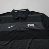 TCU Horned Frogs Nike Dri-Fit Polo Men's Black New with Tags S TOPS-172488
