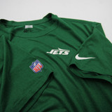 New York Jets Nike NFL On Field Short Sleeve Shirt Men's Green Used XXL TOPS-171790