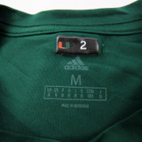 Miami Hurricanes adidas Aeroready Short Sleeve Shirt Men's Used Multiple Sizes TOPS-172340