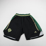 Cal Poly Mustangs adidas Practice Shorts Men's Black/Dark Green Used M-SHOR-037242