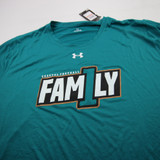 Coastal Carolina Chanticleers Under Armour Short Sleeve Shirt Men's Aqua New 3XL-TOPS-172632