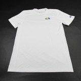 LA Rams Nike NFL On Field Dri-Fit Short Sleeve Shirt Men's White Used M-TOPS-171658