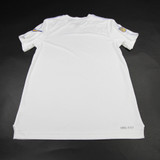 LA Rams Nike NFL On Field Dri-Fit Short Sleeve Shirt Men's White Used M-TOPS-171659