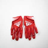 adidas adizero Gloves - Receiver Unisex Red/White New with Tags M-EQPT-006463