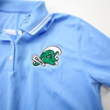 Tulane Green Wave Nike Dri-Fit Polo Women's Light Blue New without Tags S TOPS-172746