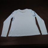 Nike Pro Dri-Fit Long Sleeve Shirt Women's Light Blue New with Tags XL-TOPS-172796