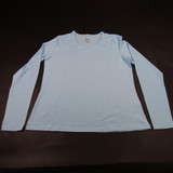 Nike Pro Dri-Fit Long Sleeve Shirt Women's Light Blue New with Tags XL TOPS-172796