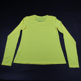 Nike Pro Dri-Fit Long Sleeve Shirt Women's Yellow New with Tags Multiple Sizes TOPS-172797