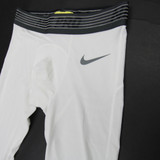 Nike Pro Dri-Fit Compression Pants Men's White Used Multiple Sizes PNTS-035546