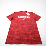 New England Patriots Nike NFL On Field Nike Tee Short Sleeve Shirt Men's New Red/Heather M-TOPS-172941