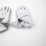 adidas adizero Gloves - Receiver Unisex White/Gray New with Tags M-EQPT-006514